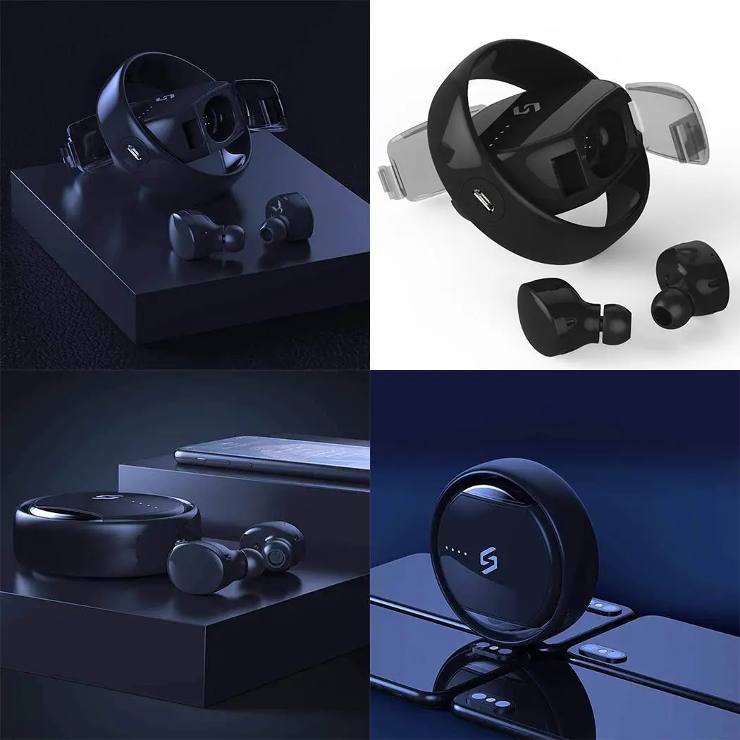 Общие Беспроводной Bluetooth стерео наушники вкладыши Наушники 20 кГц 16 спортивные 953dB