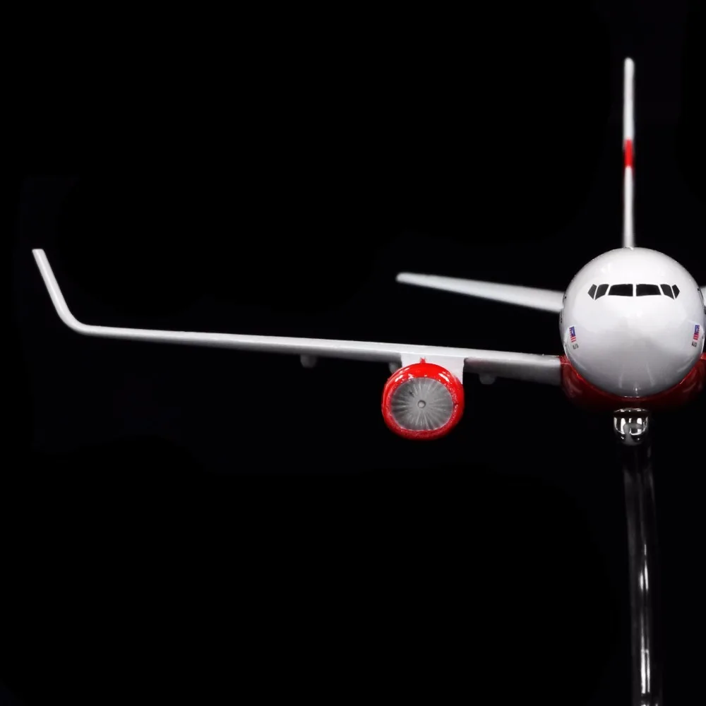 1:400 16 см AirAsia Airlines Boeing 737 металлическая модель самолета украшение офиса игрушка идея подарка