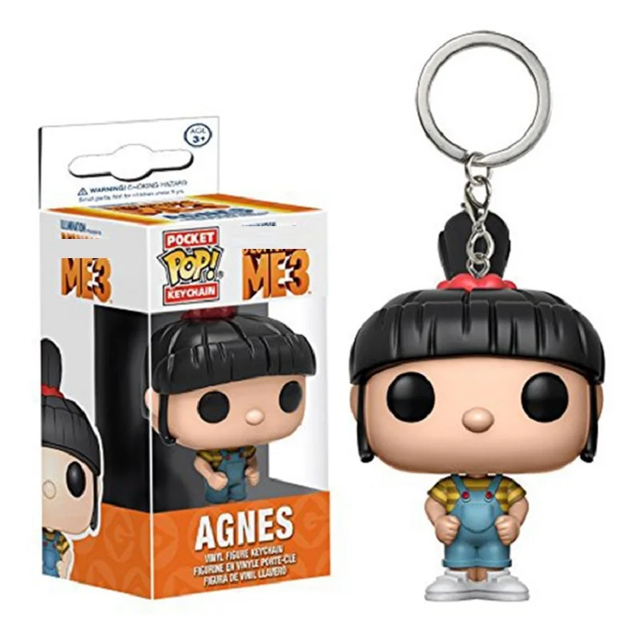 agnes Карманный брелок игрушка Dragon Ball Сон Гоку Вегета Наруто один кусок виниловые фигурки странные вещи Рик и Морти Карманный Брелок-открывалка - Цвет: agnes