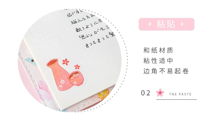 6 шт./лот милые декоративные Скрапбукинг наклейки Сакура пули журнал Kawaii ручной работы дневник японский стикер для канцелярских товаров бумага