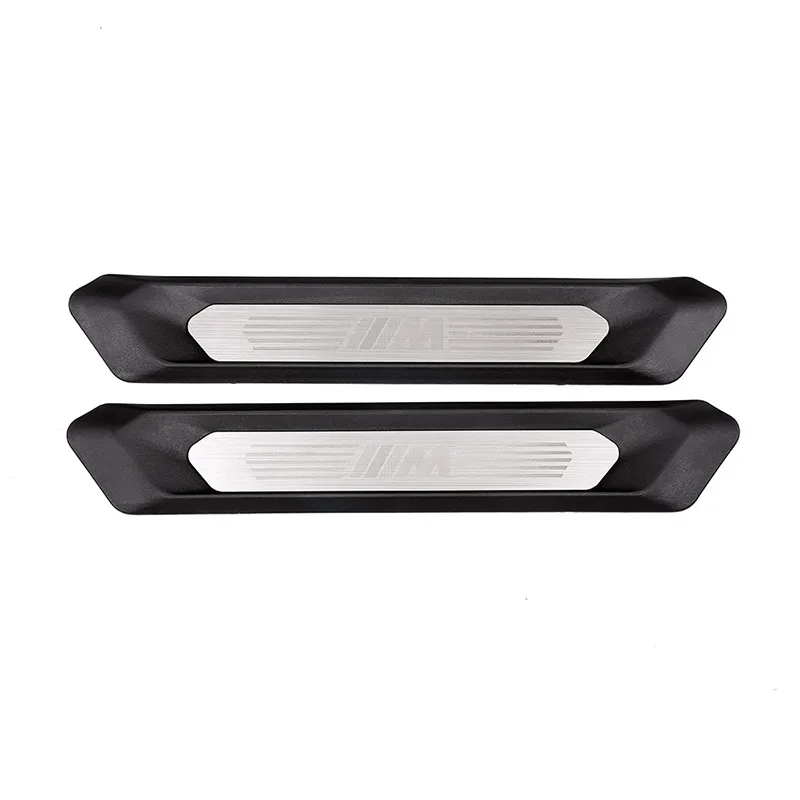 

2 шт. для BMW X3 G01 2018 2019 Защитная Накладка на порог заднего ряда для BMW X4 G02 2018 2019 автомобильные аксессуары