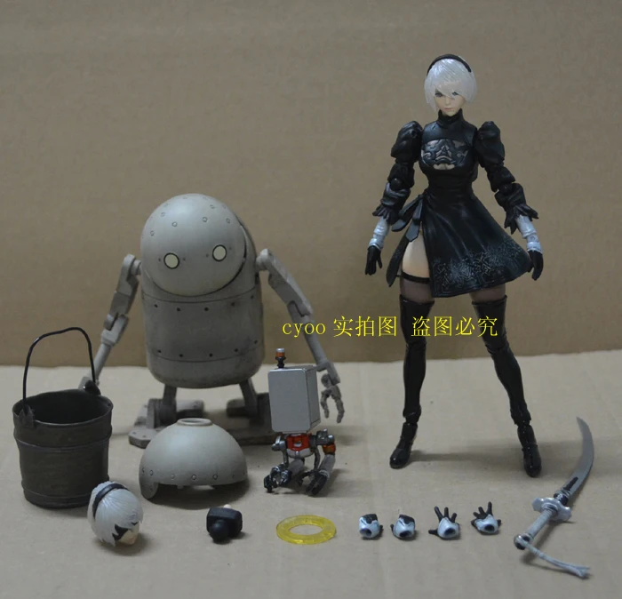 Фигурки героев аниме PS4 оригинальная аниме-фигурка NieR Automata YoRHa № 2 тип B 2B