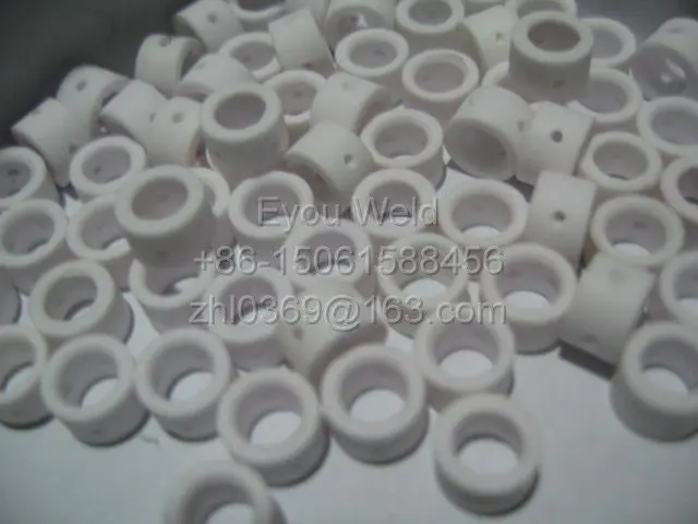 100 pcs, PT31 40A Gas Ring, Plasma Cutter Ceramic Consumables, PT-31 40 Amp