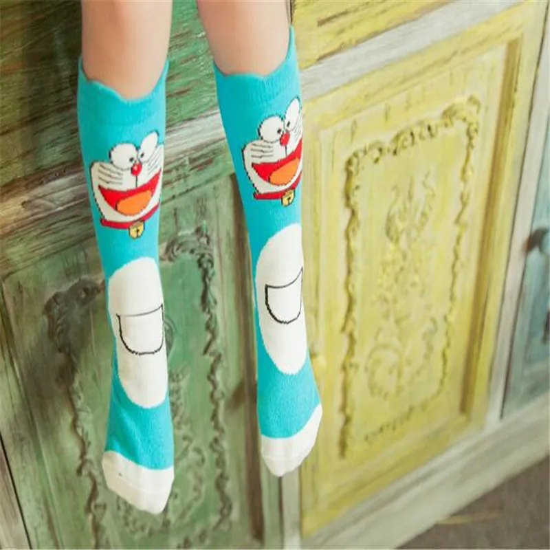 1 пара/лот модные детские носки унисекс с рисунками животных гетры 3D хлопковые