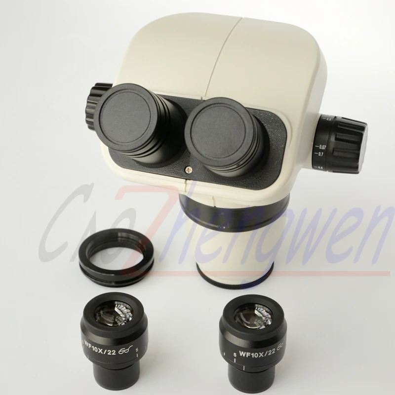 Головка микроскопа FYSCOPE 6 7x 90X бинокулярная стереомикроскопическая головка с