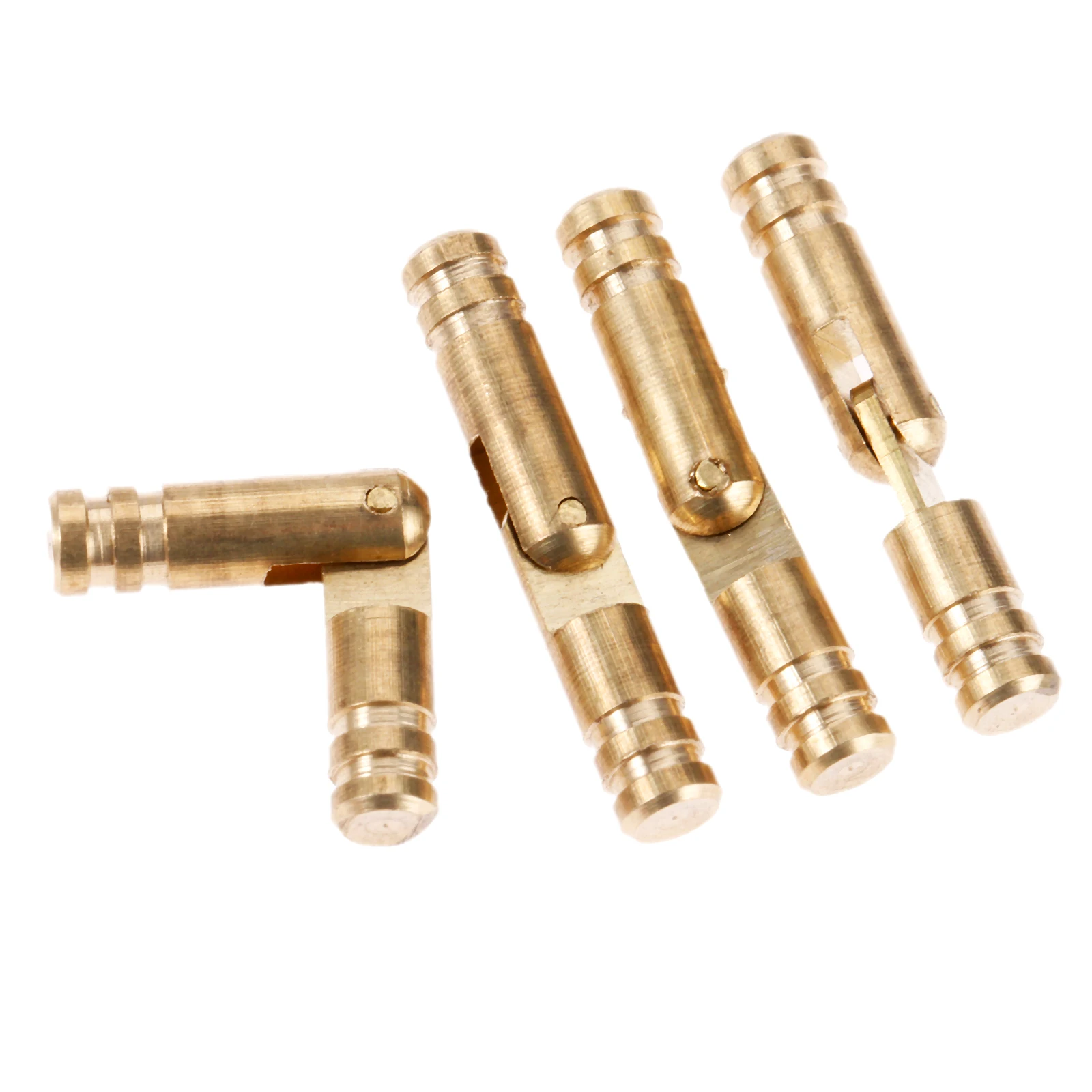 4 шт. скрытые бочонки из чистого золота латуни меди|Петли для шкафа| |