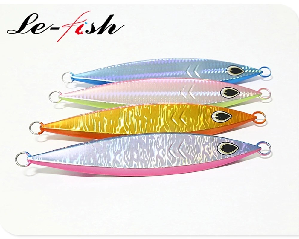 Le-Fish 300g High Quality lure Slow Jigging Lure Lead jig Luminous Sea Fishing | Спорт и развлечения