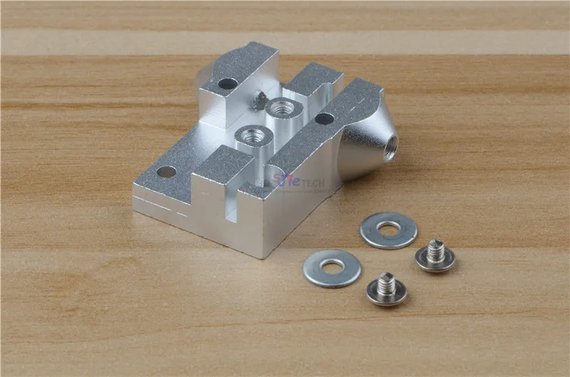 3 шт. 3D алюминиевый сплав delta для Reprap для коссель слайд M3 M4 снасти диаметр 20x20 мм движущийся блок для замкнутого петли ремня