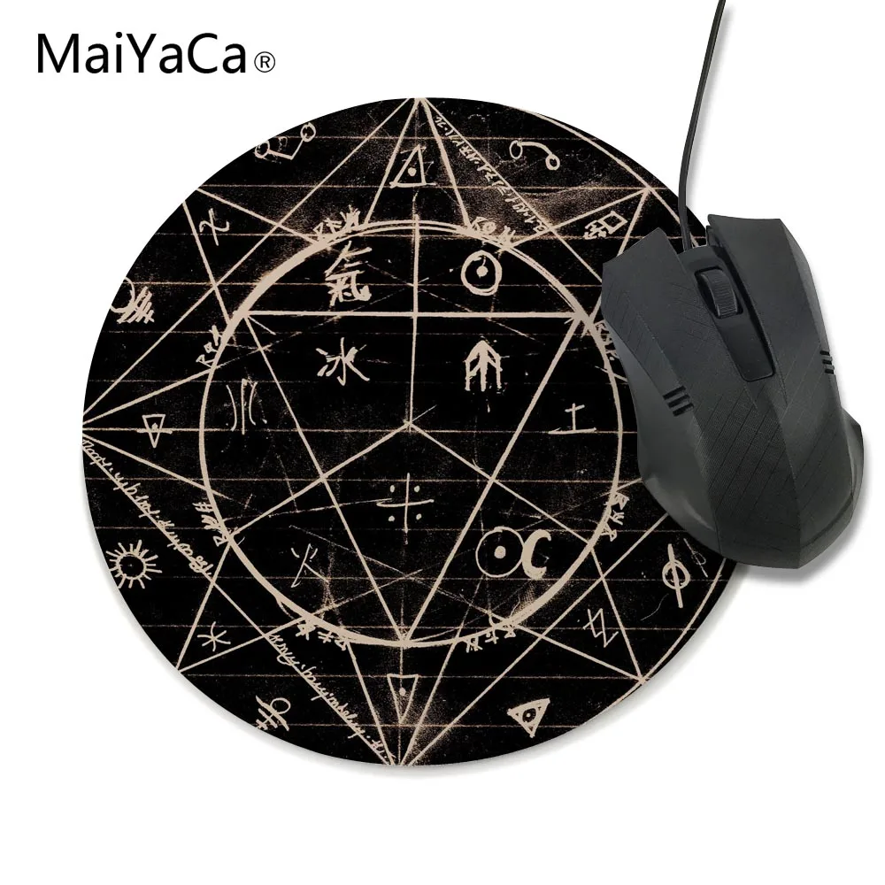 for Size 20x20cm Alchemy Hd круглые игровые коврики для мыши Коврик для мыши размером 200*200*2 мм - Цвет: for Size 20x20cm