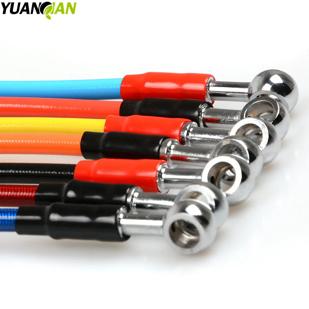 Тормозная труба для мотоцикла тормозной шланг линия тормоза 450 мм Универсальный