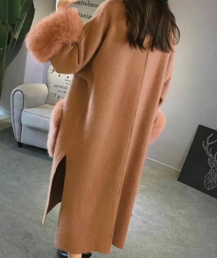 Кардиган женский из натурального норкового кашемира 4 вида цветов S/M/L |