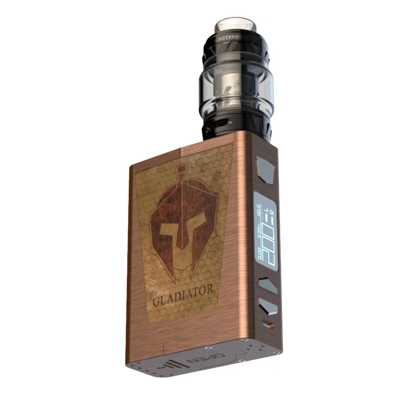 2018 новые оригинальные Vapemons Гладиатор 200 Вт тк кит с Mesh Tank 2 мл Ёмкость резервуар 510