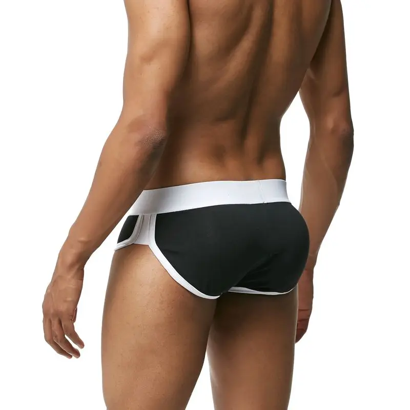 Мужские трусы-брифы с карманом для пениса эффектом пуш-апа | Мужская одежда