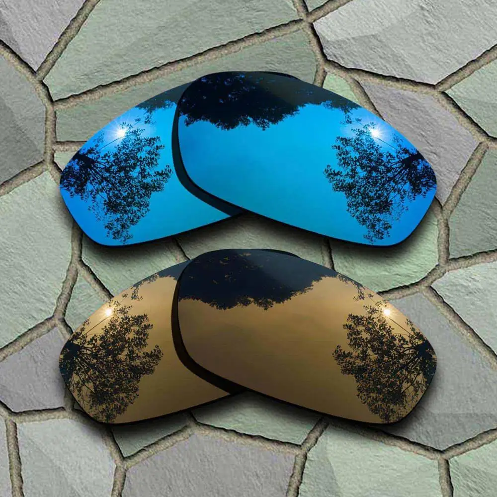 Blue-Bronze Copper Солнцезащитные очки поляризованные Сменные линзы для Oakley Juliet-variets - Цвет линз: Blue-Bronze Copper