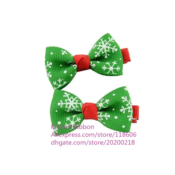 

300pcs Small Hair Clips - Christmas Hair Bows - Red Hair Bows - Mini Bows