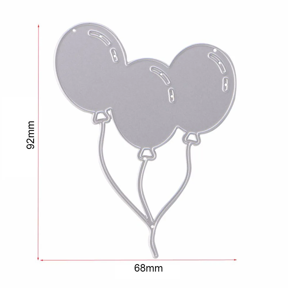Lovely Balloon Metal Cutting Dies Stencils for Scrabooking New 2019 Embossing Paper Cards Making DIY Template Punch Crafts | Дом и сад
