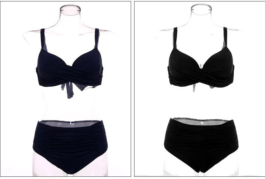 Andzhelika Bikini женский купальник бики Твердые раза высокая Талия бикини набор плюс Размеры купальники ванный комплект бикини