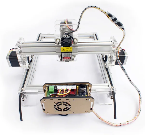 Настольный лазерный гравировальный станок маркировочный Режущий плоттер DIY
