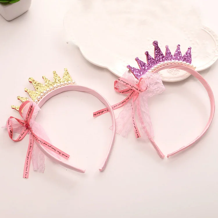 

Cute Girl Headwear Kids Crown Tiara Headband Hair Accessories Hairband Wedding Photography