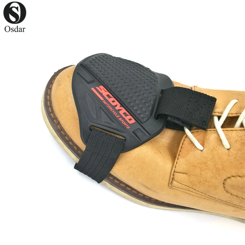 Protective Shift Pad Motorcycle Gear Wear-resisting Rubber Shoes Scuff Mark Protector Boots Cover Shifter Guards | Автомобили и