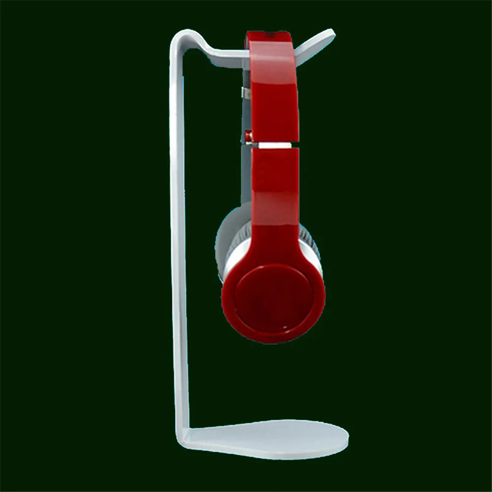 

Universal Acrylic Earphone Bracket Headset Hanger Holder Rack Headphone Desk Display C-Shape Stand Mount