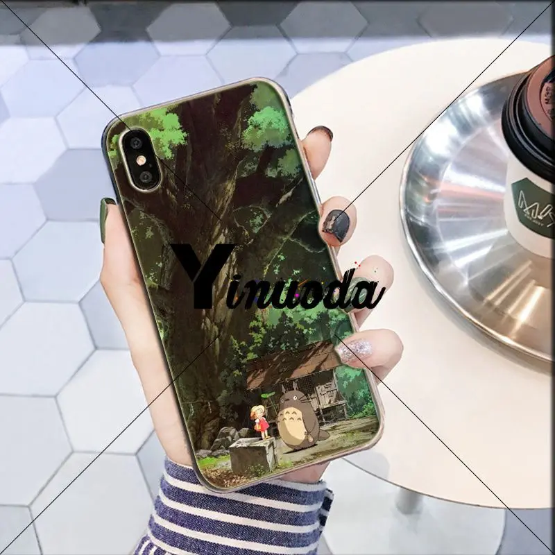Yinuoda Chinchilla Hayao Miyazaki аниме пользовательские фото мягкий чехол для телефона Apple iPhone 8