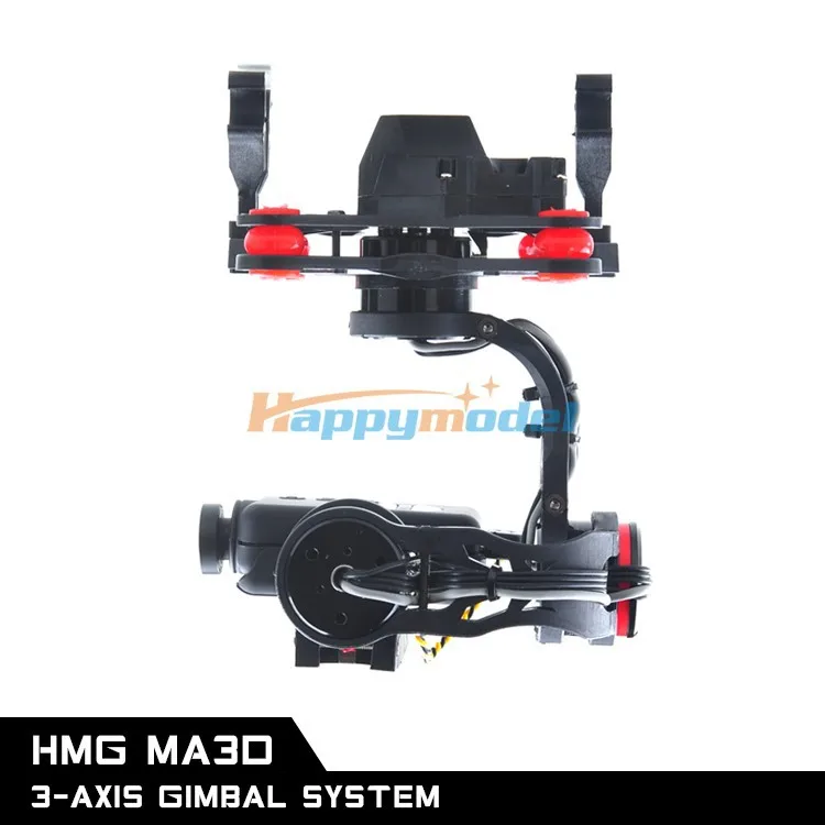 3-осевой Бесщеточный Стабилизатор HMG MA3D для 1080P Mobius 808 #16 V2 Full HD Спортивная FPV камера
