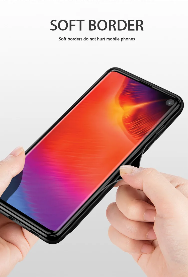 S10 Чехол iPaky ультра тонкий противоударный чехол для samsung galaxy S10 PLUS силиконовая крышка для PC для galaxy s10e s 10 plus чехол для телефона s