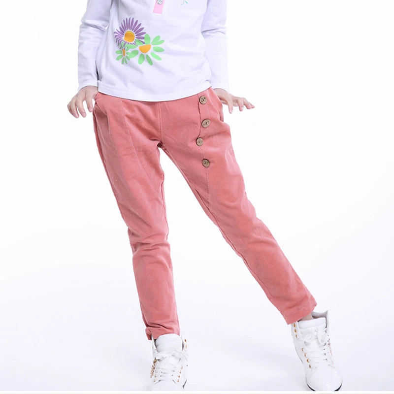 Штаны для девочек весенне Осенняя детская одежда Новинка 2017 года штаны Гарун