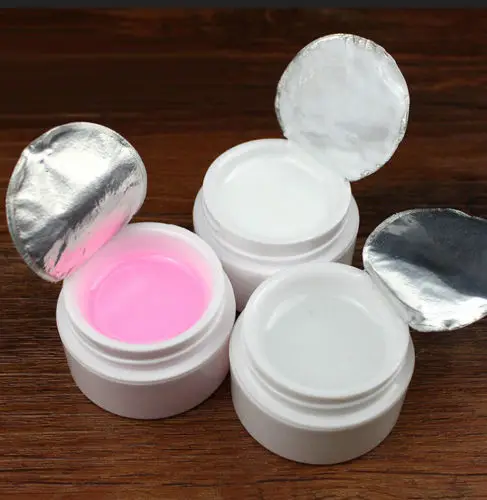 

New Optional UV Gel Builder Nail Art Tips Gel Nail Manicure Extension Clear Pink White