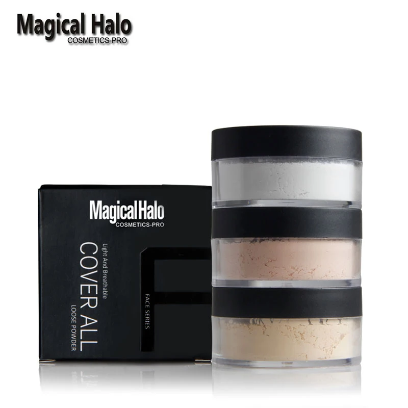 Magical Halo Долгое Loose Powder Водонепроницаемой Матовой Установка Порошок с Слойка