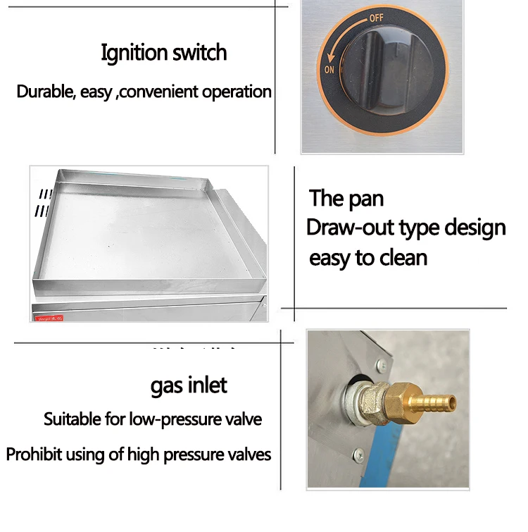 Популярный практический электрическая печь коммерческий рабочий стол гриль для