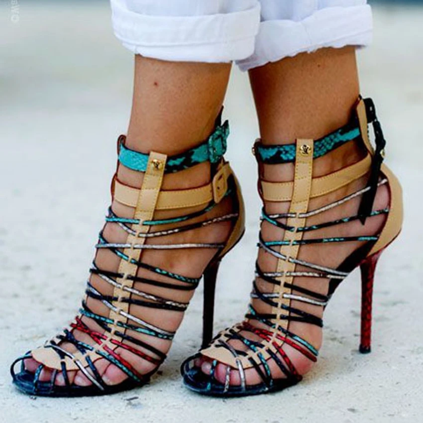 По индивидуальному заказу на высоком каблуке Большой размер 34 52 желтой молнией