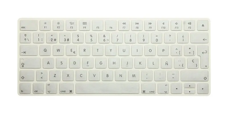 Испанская клавиатура, силиконовый чехол, ЕС, евро, ESP, для нового iMac Magic 2, Bluetooth, клавиатура, ПК, защита кожи компьютера
