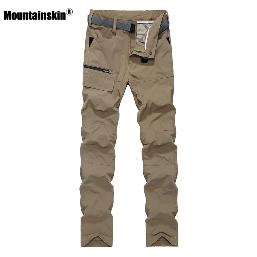 Брюки Mountainskin мужские быстросохнущие эластичные спортивные штаны для активного