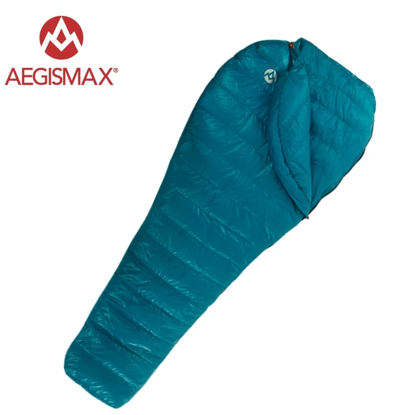 Aegismax Nano спальный мешок 95% белый гусиный пух сплайсинга Мумия спальные мешки