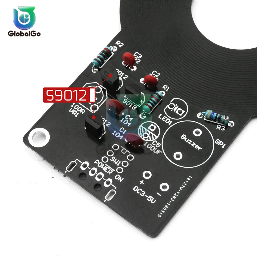 Электронный металлоискатель DC 3 V-5 V 60mm Бесконтактный Датчик Модуль платы DIY металлоискатель
