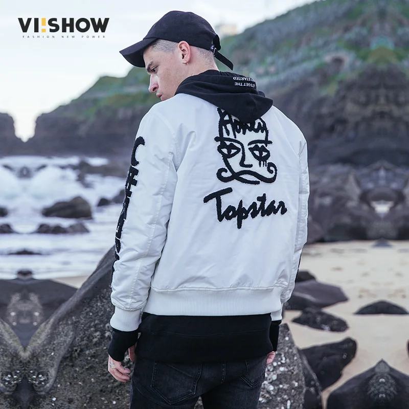 VIISHOW 2017 осенне зимняя парка мужская куртка пальто верхняя одежда модные стеганые