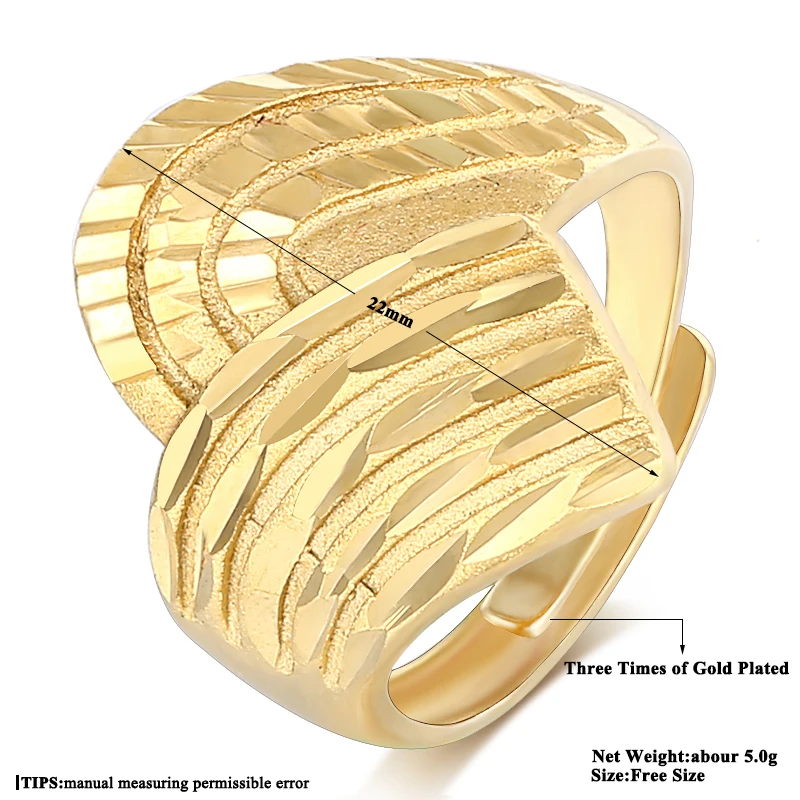 Original Jewelry Gold Color Geometric Rings For Women Bijoux Gifts | Украшения и аксессуары