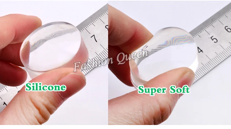 1 шт. силиконовая головка для стемпинга ногтей 2 8 см|stamping head|clear jelly nail stampersjelly stamper |