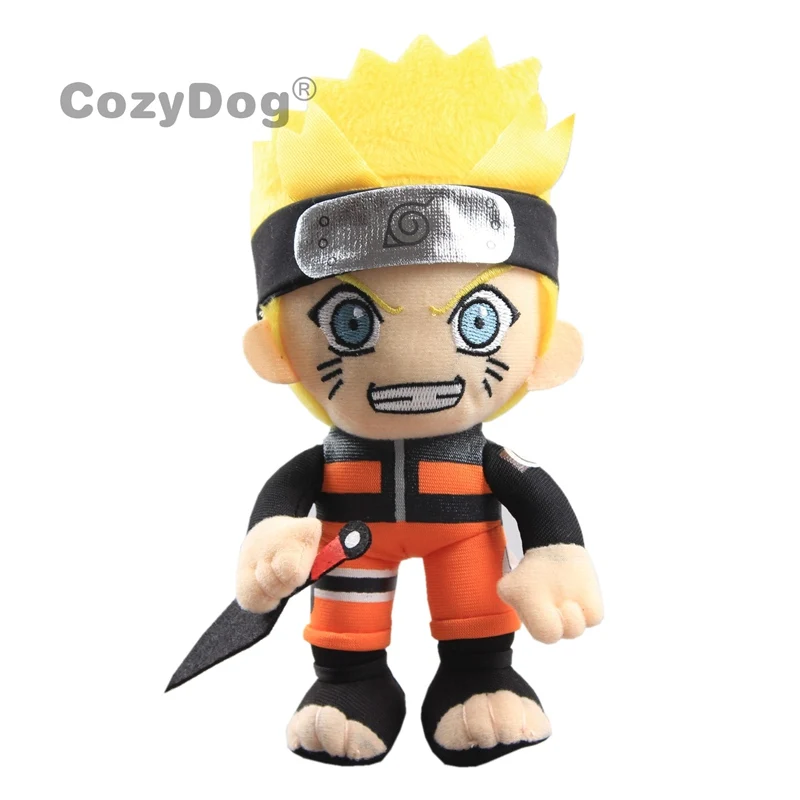 Uzumaki Naruto B Аниме Наруто Учиха Итачи сасукеплюшевая игрушка Хатаке Какаши Гаара Наруто мягкие куклы " 20 см - Цвет: Uzumaki Naruto B