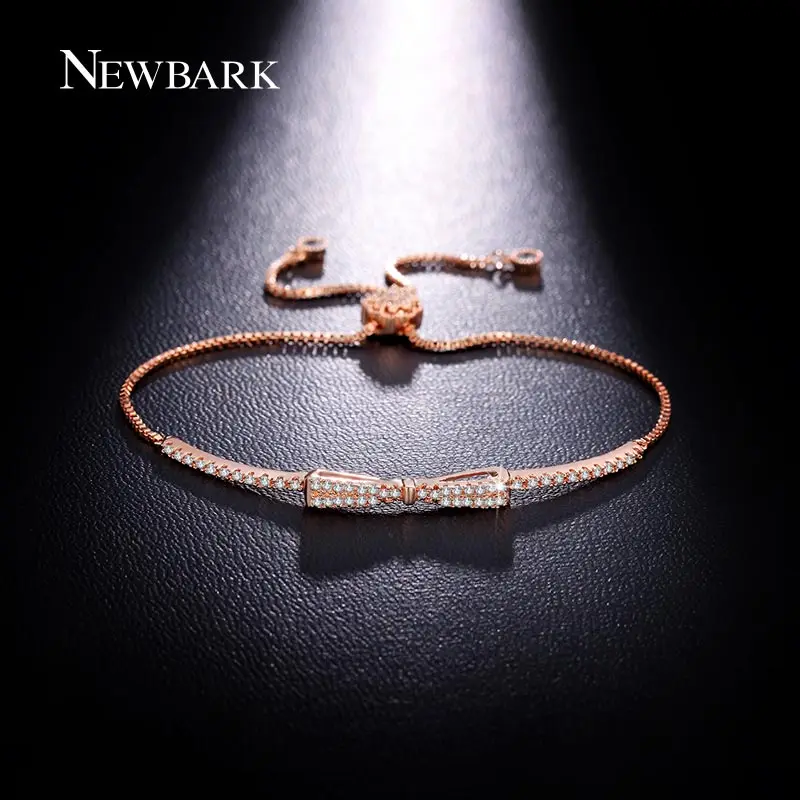 Newbark &quotБесконечная любовь&quot символ очарование регулируемый Браслеты бантом