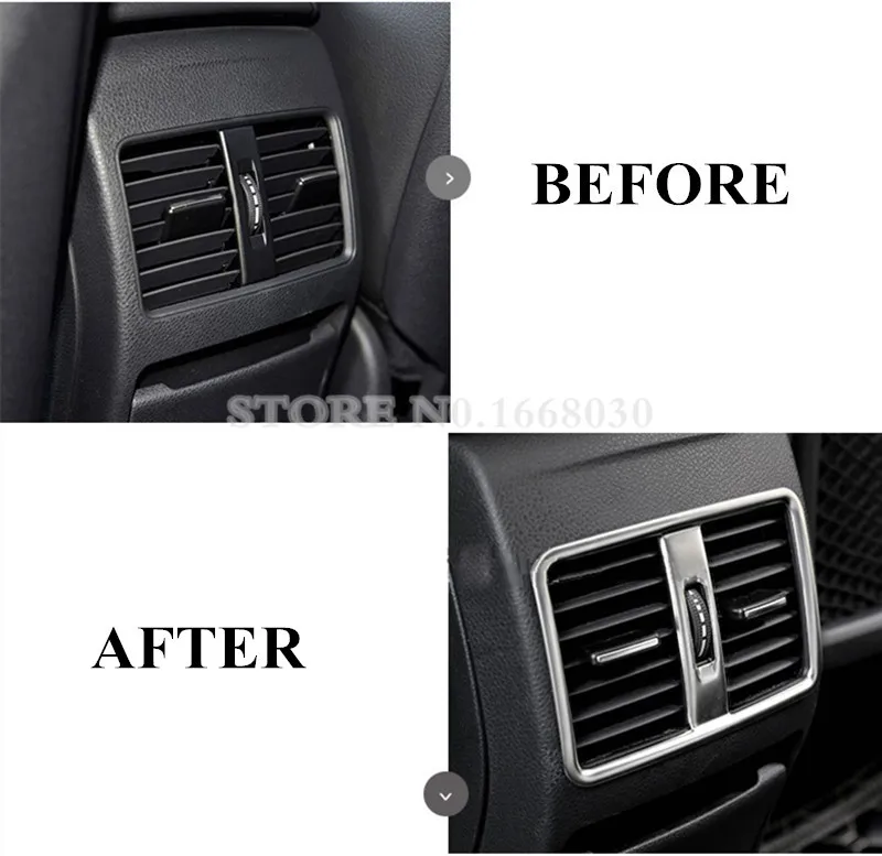 Внутренний подлокотник Задняя Крышка вентиляционного отверстия отделка для