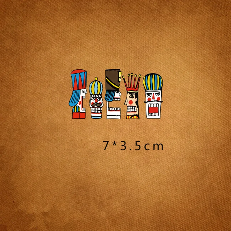 Цветочные Патчи для одежды милый мультфильм пародия личности патч футболки