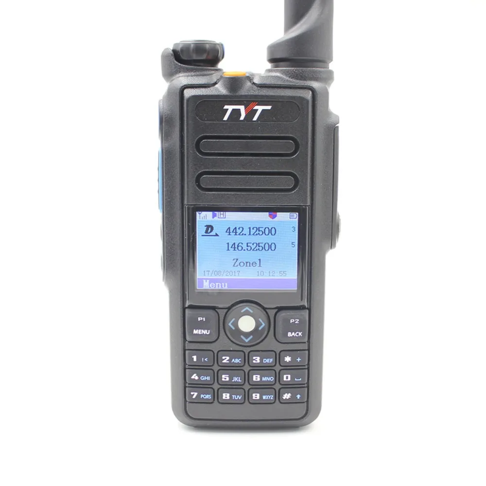 Рация DMR TYT MD 2017 цифровой портативный Talkie Двухдиапазонная аналоговый монитор