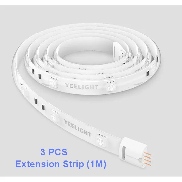 3M extension strip Xiaomi Yee светильник, умный светильник, умный дом, Wi-Fi приложение, светодиодный светильник с дистанционным управлением, полоса расширения, версия, поддержка сшивания - Цвет: 3M extension strip