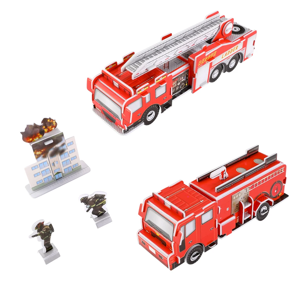 3D пазлы для детей и взрослых обучения Обучающие головоломки сборная игрушка