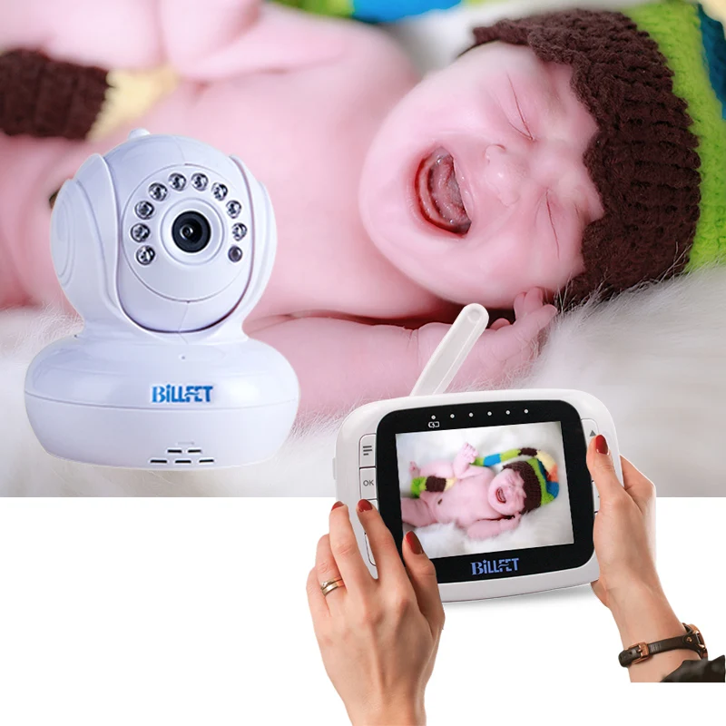 BILLFET JLT 8035 Беспроводной Монитор Младенца с Камерой 3.5 дюймов Видео Bebe Камера