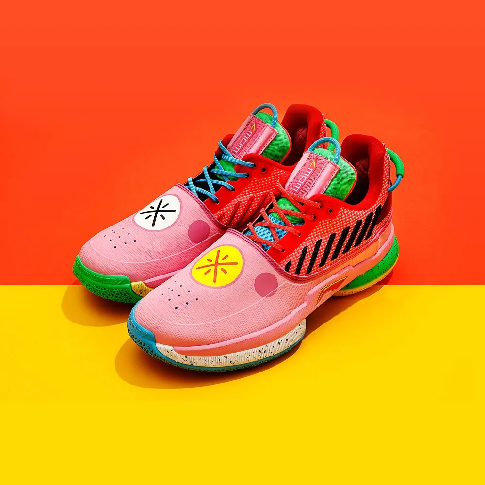 Li-Ning мужские WOW 7 'китайский новый год' профессиональная обувь для баскетбола