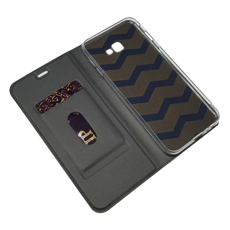 WIERSS кожа флип чехол для samsung Galaxy J4 плюс + SM J415F 2018 J400F J400G отделения карточек кошелек